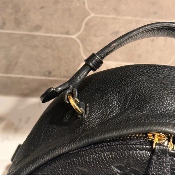 Louis Vuitton Sorbonne Black Empreinte Backpack - Picture 13 of 14